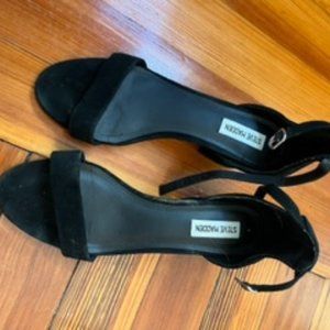 Steve Madden Ankle Strap Block Heels